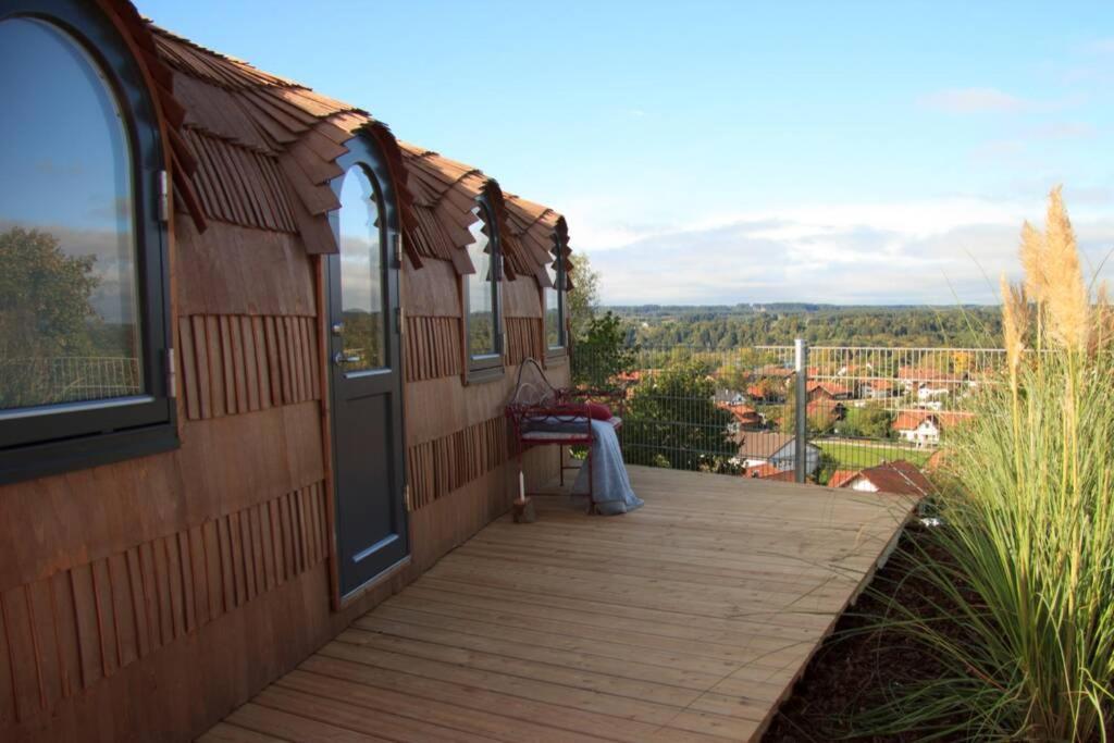 ApfeldorfSchmidis Igluhuts Im Pfaffenwinkel - Tiny House 1アパートメント エクステリア 写真